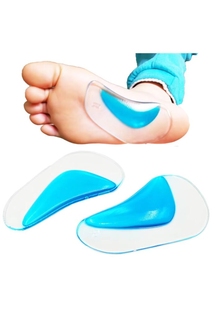 Arch Support Gel Insole – Silicone Flat Foot Gap Filler