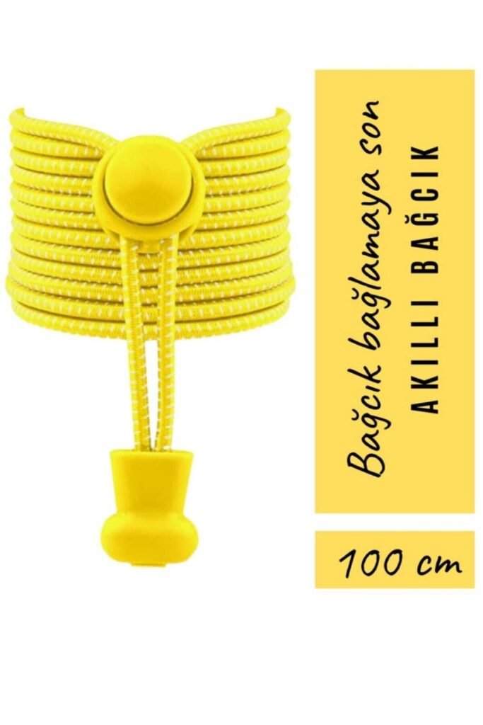 Akıllı Kilitli Elastik Ayakkabı Bağcığı / Elastic Shoelace