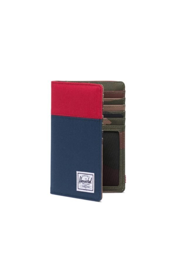 1_org_zoom-31.jpg Herschel Search Passport Holder RFID – - Red/navy/woodland Camo