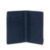 Herschel Raynor Обложка для паспорта RFID – Indigo Denim/synthetic Leather Stripe Peacoat/picante