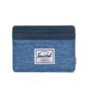 Herschel Charlie Кошелёк RFID – Faded Denim (Тёмно-синий, hylymr13090820)