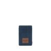 Herschel Картхолдер RFID – Raven Indigo Denim Crosshatch/saddle Brown