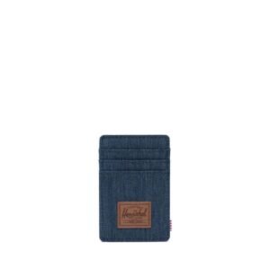 1_org_zoom-61.jpg Herschel Kartlık RFID – Raven Indigo Denim Crosshatch/saddle Brown