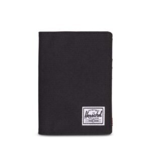 Herschel Raynor Reisepasshülle RFID – Black (Schwarz, hylymr13090824)