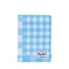 Herschel Raynor Reisepasshülle RFID – Gingham Alaskan Blue