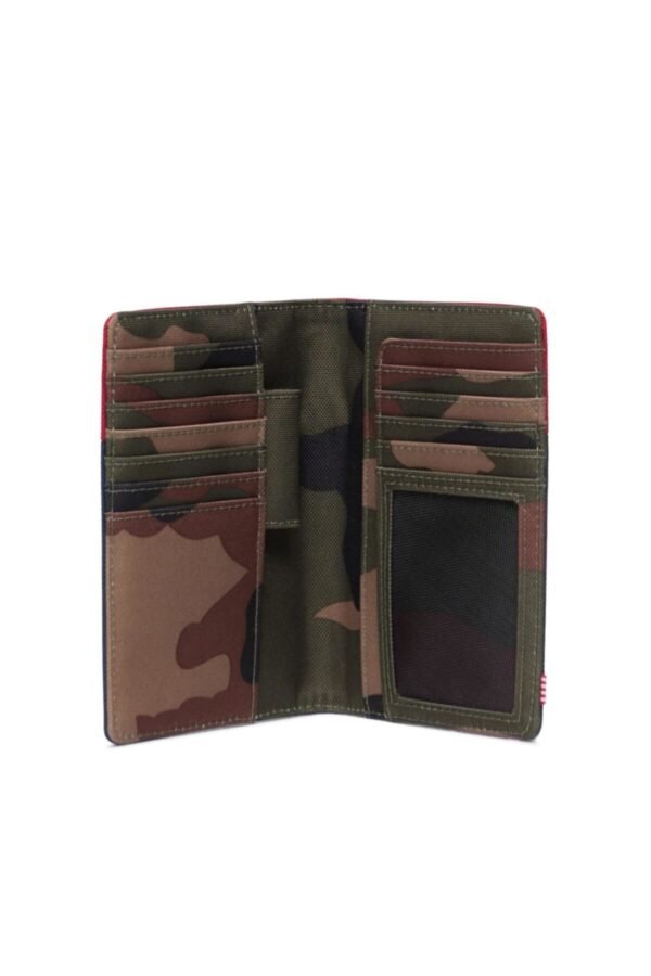 2_org_zoom-30.jpg Herschel Search Passport Holder RFID – - Red/navy/woodland Camo