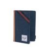Herschel Raynor Обложка для паспорта RFID – Indigo Denim/synthetic Leather Stripe Peacoat/picante