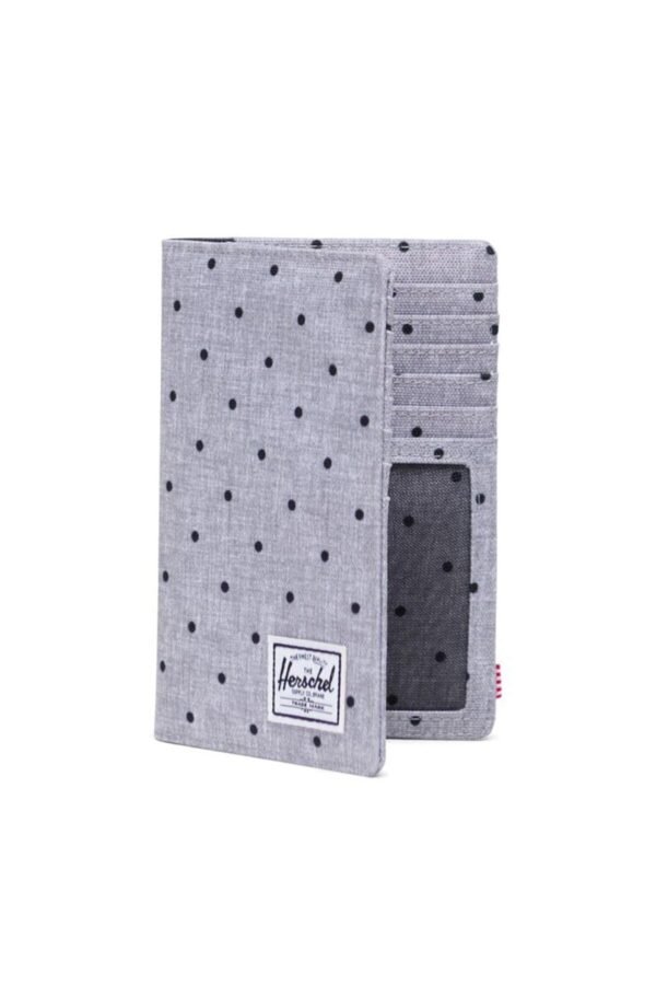 Herschel Search Обложка для паспорта RFID – Polka Dot Crosshatch