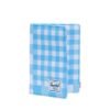 Herschel Raynor Reisepasshülle RFID – Gingham Alaskan Blue