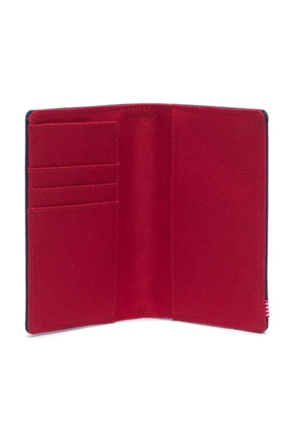 Herschel Raynor Pasaport Kılıfı RFID – Navy/red