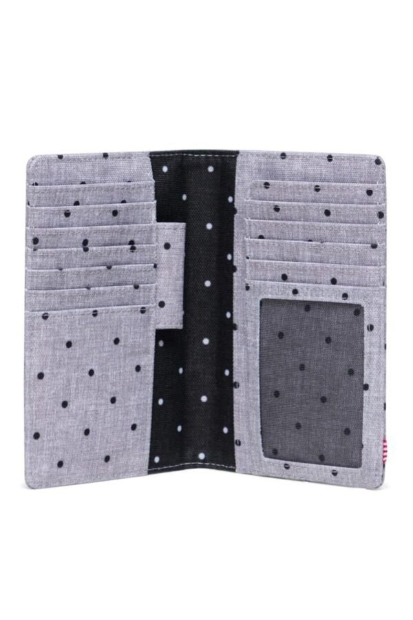 Herschel Search Обложка для паспорта RFID – Polka Dot Crosshatch