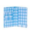 Herschel Raynor Reisepasshülle RFID – Gingham Alaskan Blue